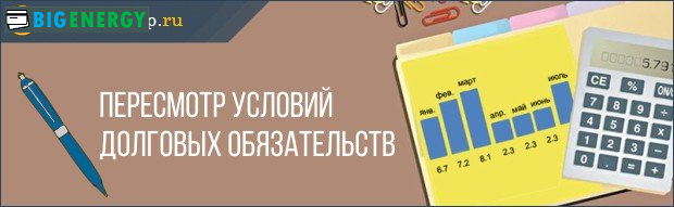 Перегляд умов боргових зобов'язань