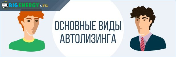 Основні види автолізингу