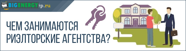 Чим займаються ріелторські агентства