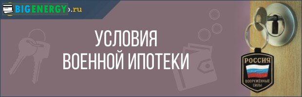 Умови військової іпотеки