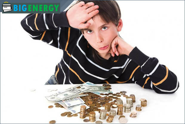 Школяр з грошима