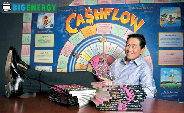 Роберт Кійосакі, його книги і гра CashFlow